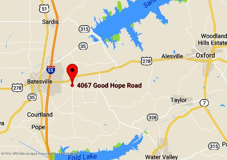 4067 Good Hope Road Batesville, MS 38606 - Photo 2 of 47 good hope map