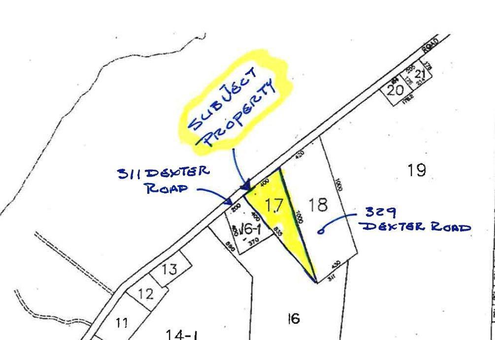 Map11-lot Dexter Road St. Albans, ME 04971 - Photo 3 of 3 From Tax Map