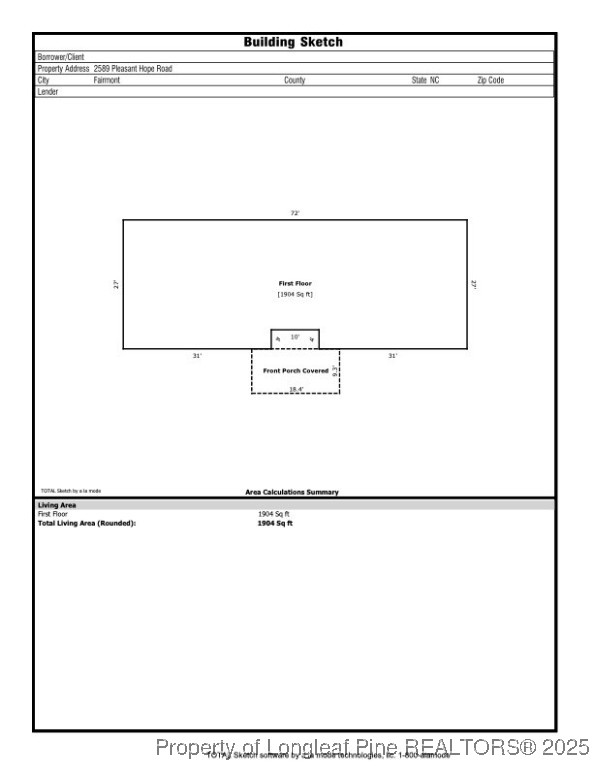 2589 Pleasant Hope Road Fairmont, NC 28340 - Photo 36 of 36 a picture of a room with a refrigerator