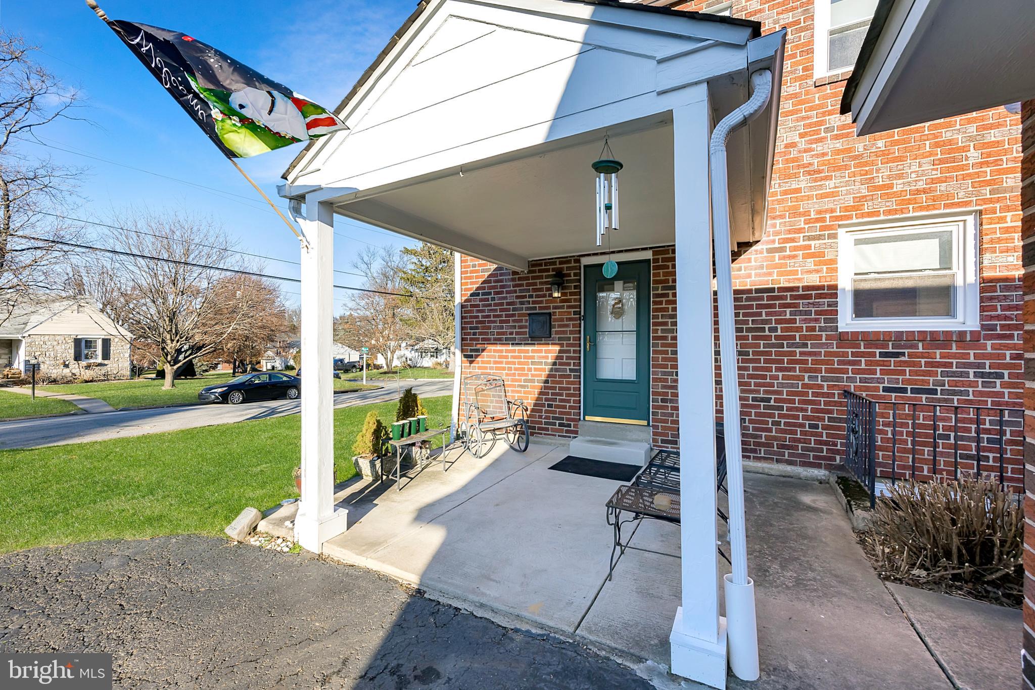 320 Hill Road Havertown, PA 19083 - Photo 44 of 77 Rear porch with entrance to kitchen