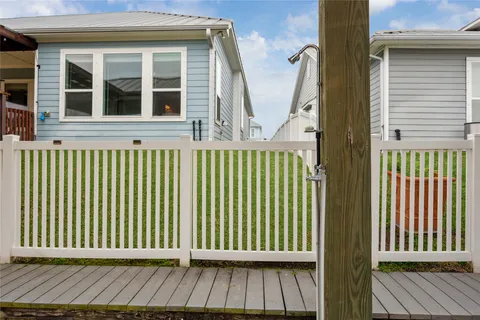 a view of an ocean with boats