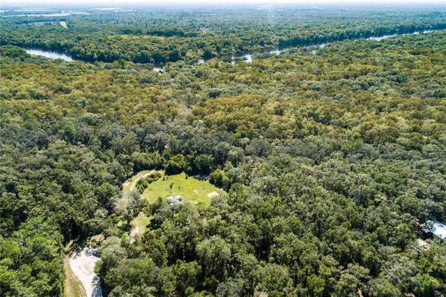 an aerial view of a residential houses