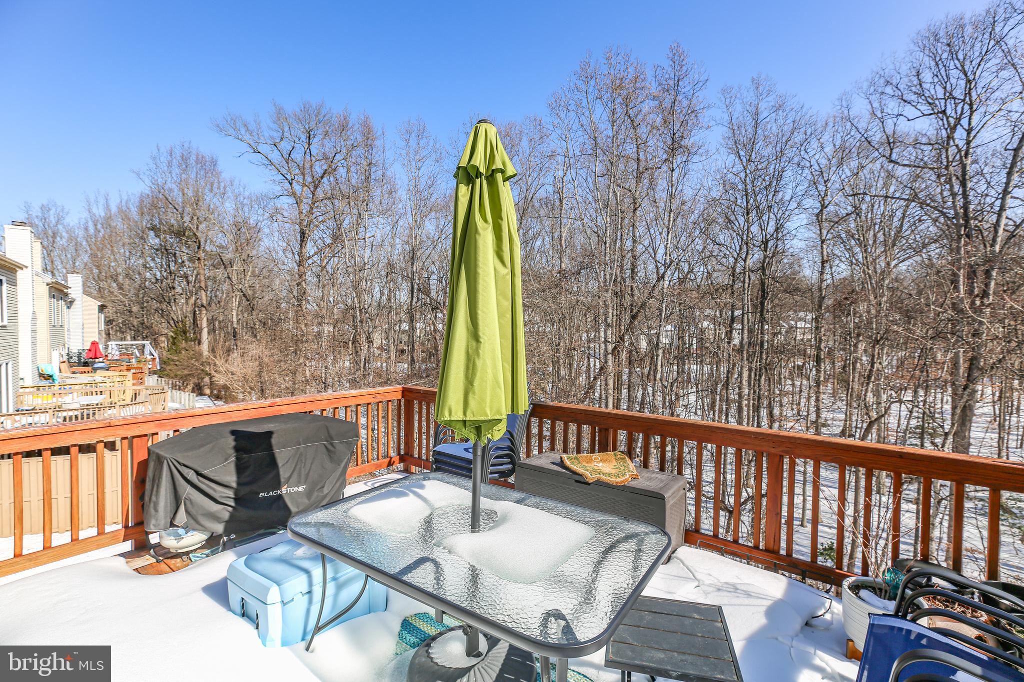 12385 Manchester Way Woodbridge, VA 22192 - Photo 31 of 32 a view of balcony with furniture and wooden deck