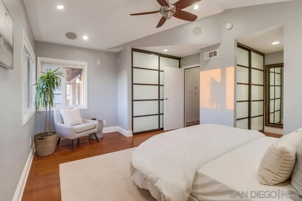 7970 Pasadena Avenue La Mesa, CA 91941 - Photo 20 of 38 a bedroom with a bed and a window