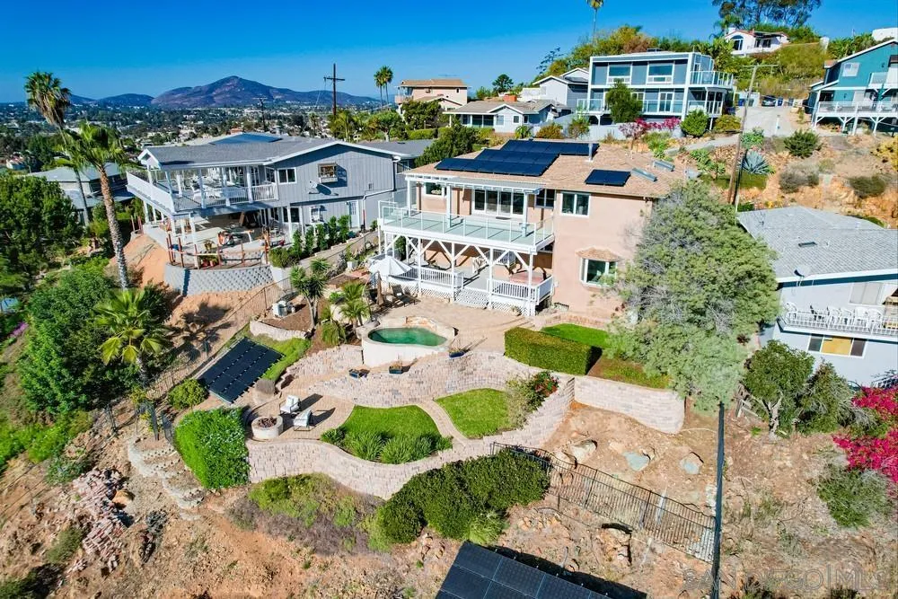 7970 Pasadena Avenue La Mesa, CA 91941 - Photo 36 of 38 an aerial view of residential houses with outdoor space