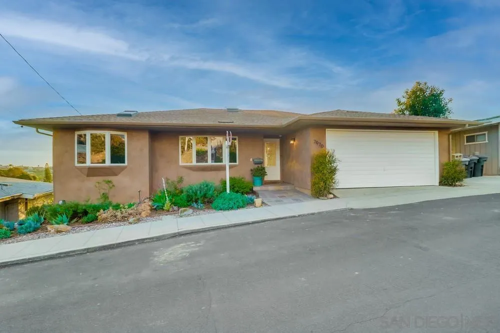 7970 Pasadena Avenue La Mesa, CA 91941 - Photo 4 of 38 front view of a house with a street