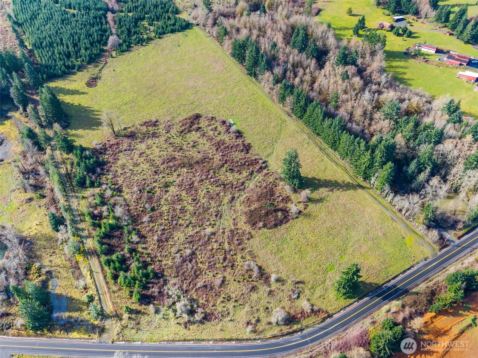 -xxx West Hale Road Winlock, WA 98596 - Photo 15 of 26 a view of a swimming pool with a yard and plants