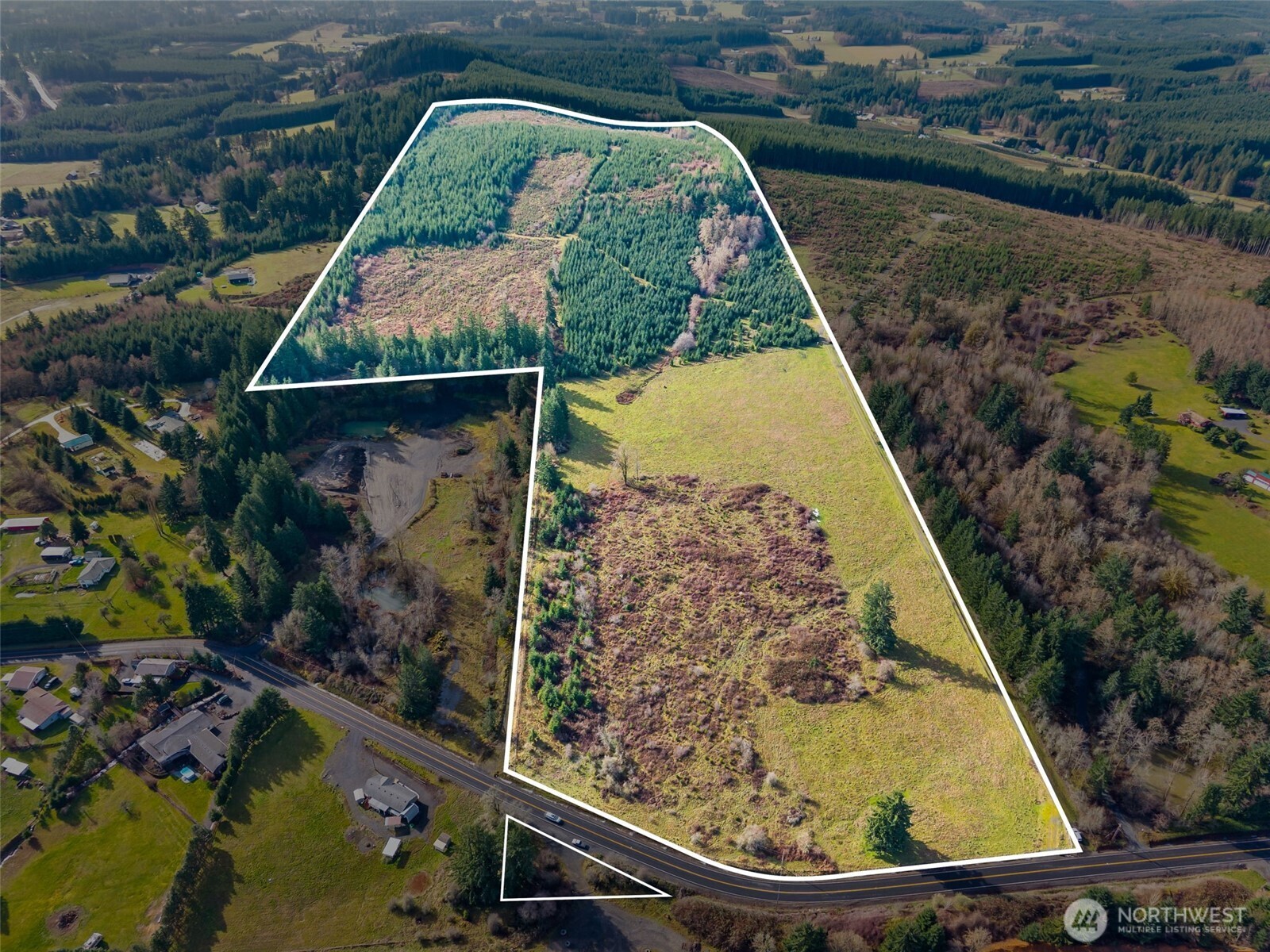 -xxx West Hale Road Winlock, WA 98596 - Photo 22 of 26 a view of swimming pool from a balcony