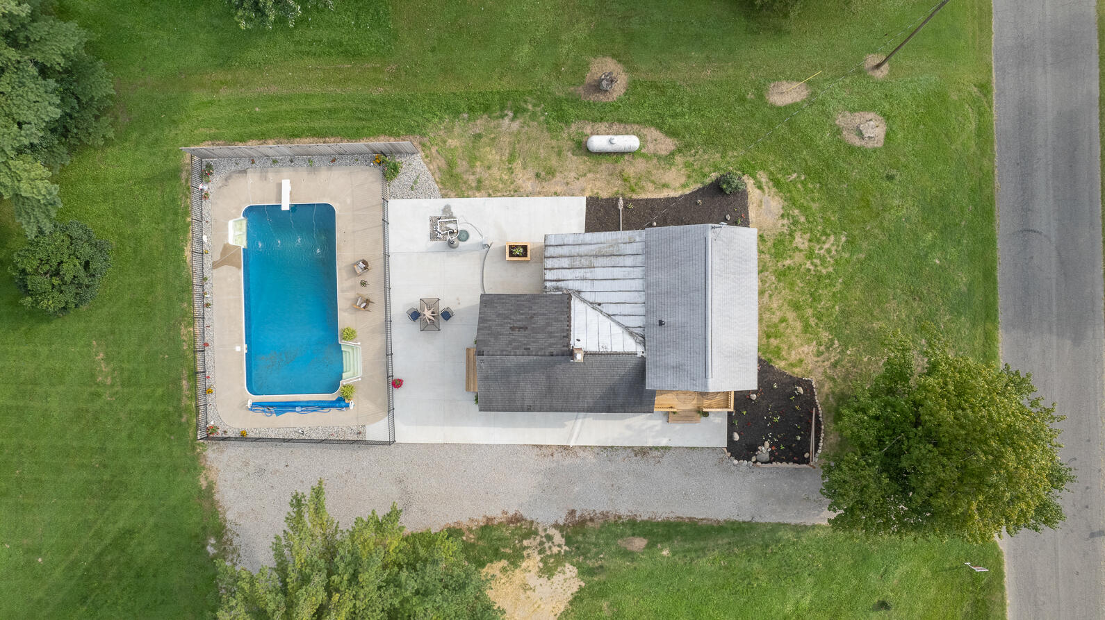 696 Burkley Road Mason, MI 48854 - Photo 34 of 76 696 Burkley Mason MI (Aerial Photos)-06