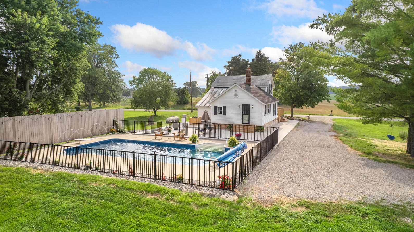 696 Burkley Road Mason, MI 48854 - Photo 66 of 76 696 Burkley Mason MI (Aerial Photos)-03
