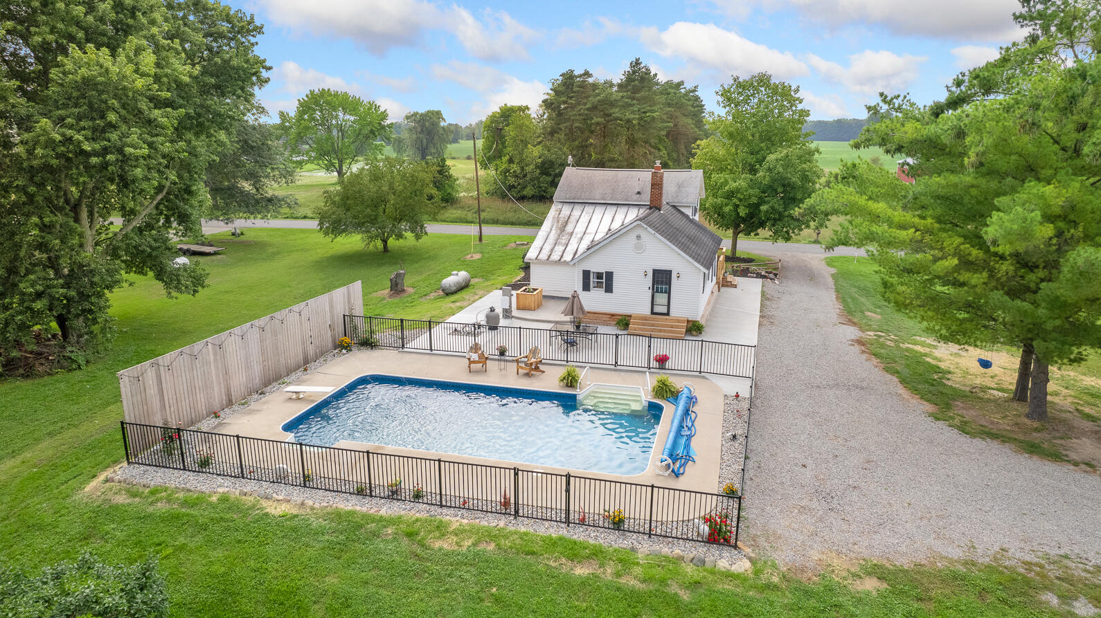 696 Burkley Road Mason, MI 48854 - Photo 71 of 76 696 Burkley Mason MI (Aerial Photos)-11
