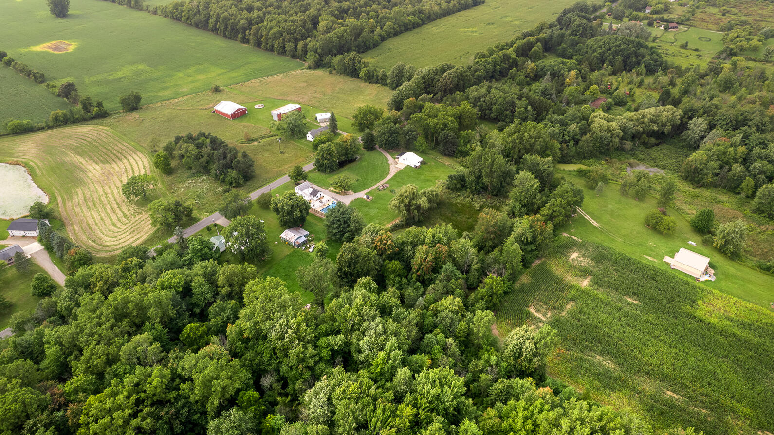 696 Burkley Road Mason, MI 48854 - Photo 72 of 76 696 Burkley Mason MI (Aerial Photos)-13