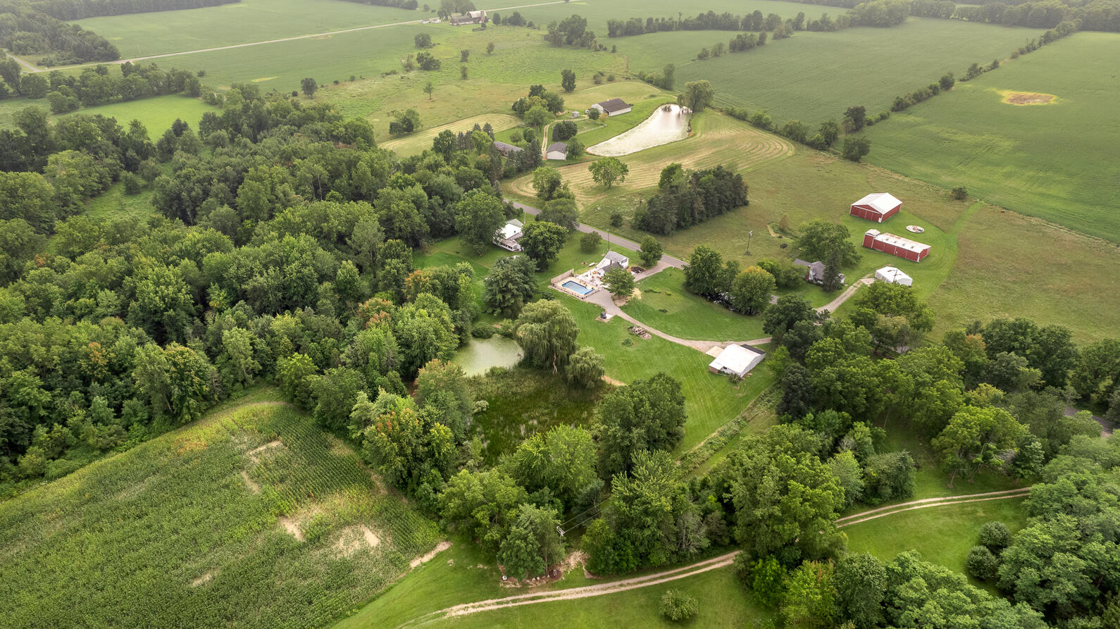 696 Burkley Road Mason, MI 48854 - Photo 73 of 76 696 Burkley Mason MI (Aerial Photos)-14