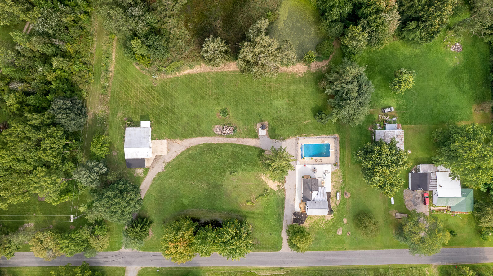 696 Burkley Road Mason, MI 48854 - Photo 74 of 76 696 Burkley Mason MI (Aerial Photos)-15