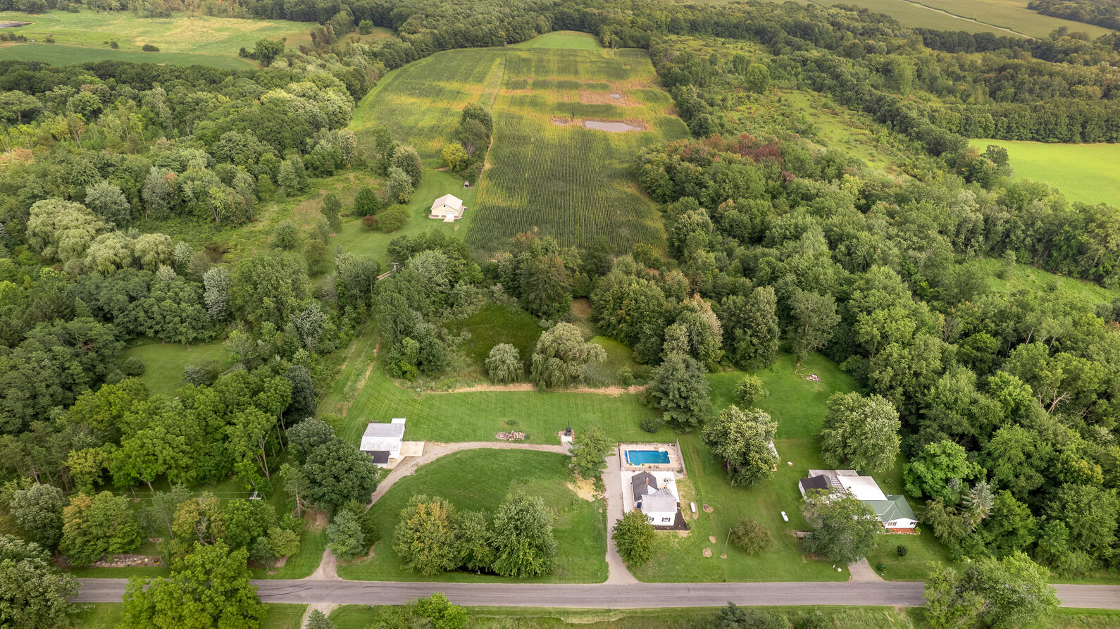 696 Burkley Road Mason, MI 48854 - Photo 76 of 76 696 Burkley Mason MI (Aerial Photos)-17