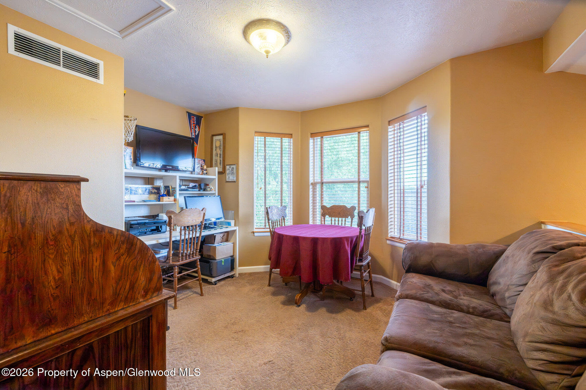 1335 Firethorn Drive Rifle, CO 81650 - Photo 10 of 30 a living room with furniture a flat screen tv and a window