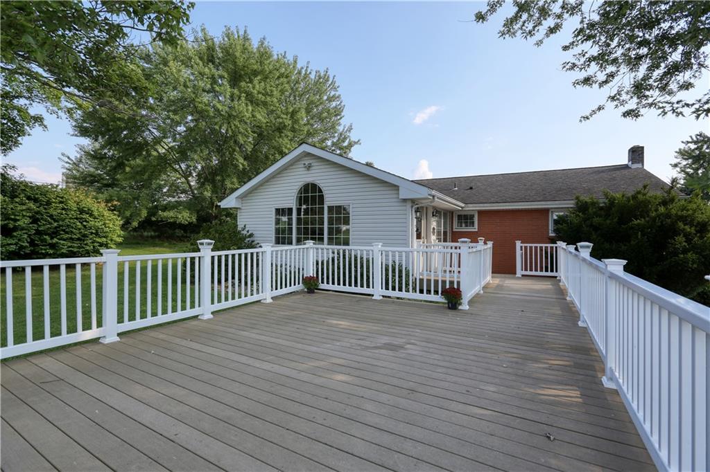 514 Pleasant Hill Road Hookstown, PA 15050 - Photo 22 of 25 a view of a house with wooden deck