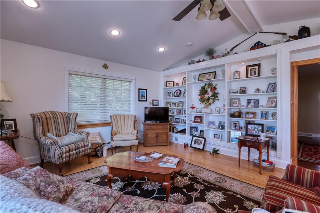 514 Pleasant Hill Road Hookstown, PA 15050 - Photo 4 of 25 a living room with furniture and a flat screen tv