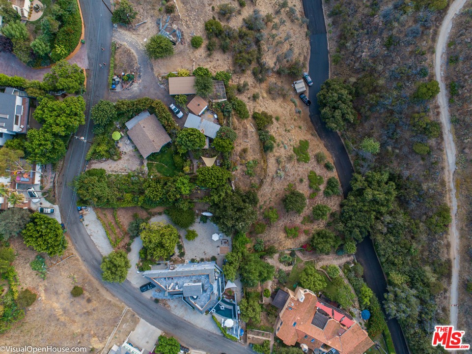 0 Sequit Drive Malibu, CA 90265 - Photo 5 of 9 an aerial view of a house with outdoor space