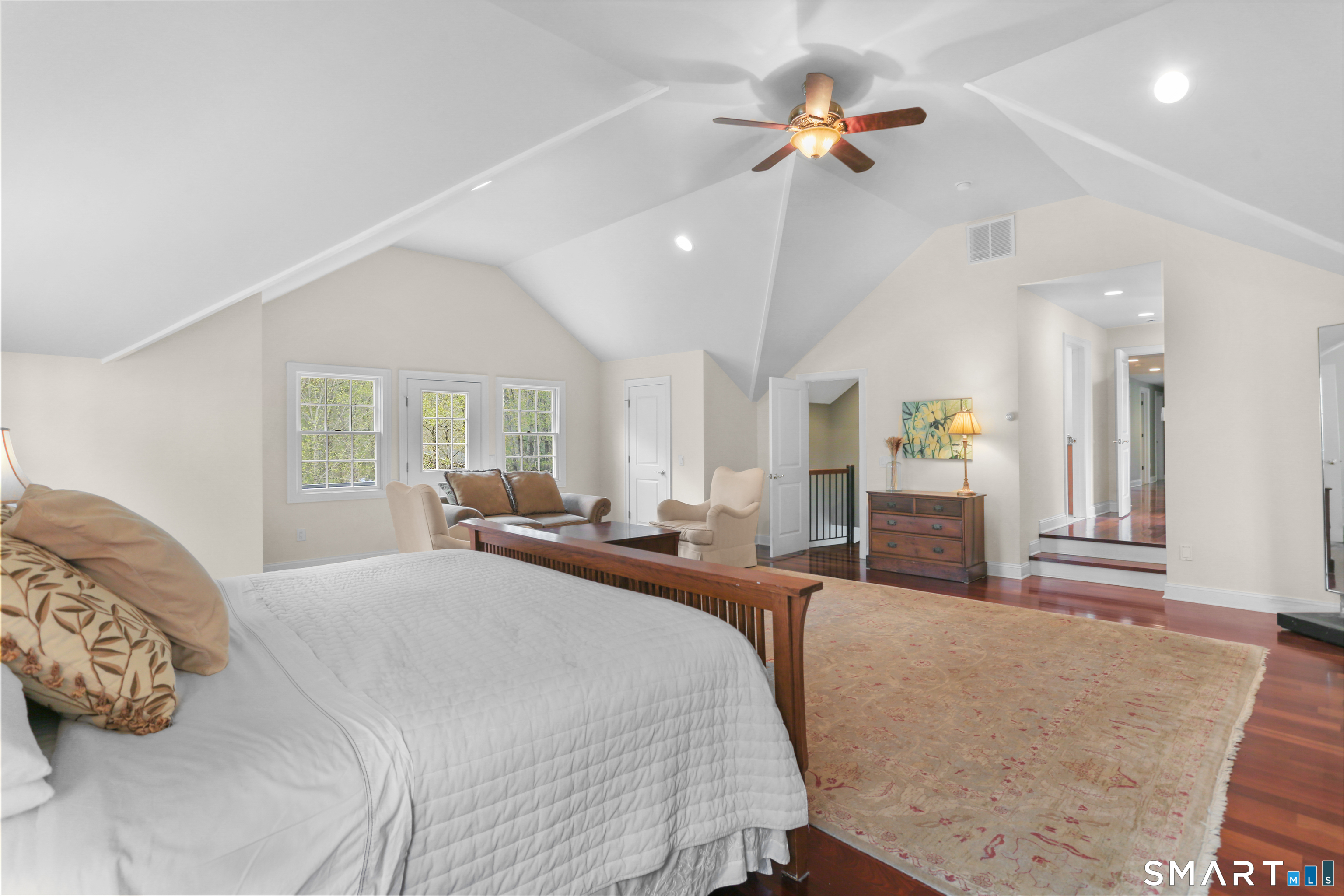 4041 Redding Road Fairfield, CT 06824 - Photo 23 of 38 Primary offers vaulted ceilings and ample closet space