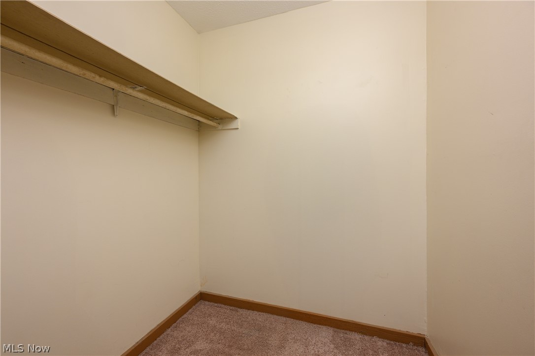 8200 Cutler Road Southwest Sherrodsville, OH 44675 - Photo 21 of 26 Walk in closet with light carpet