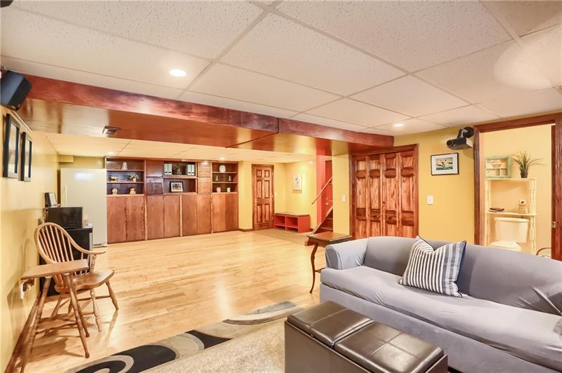332 Ritter Road South Sewickley, PA 15143 - Photo 22 of 25 Game Room & Lower Level Powder Room