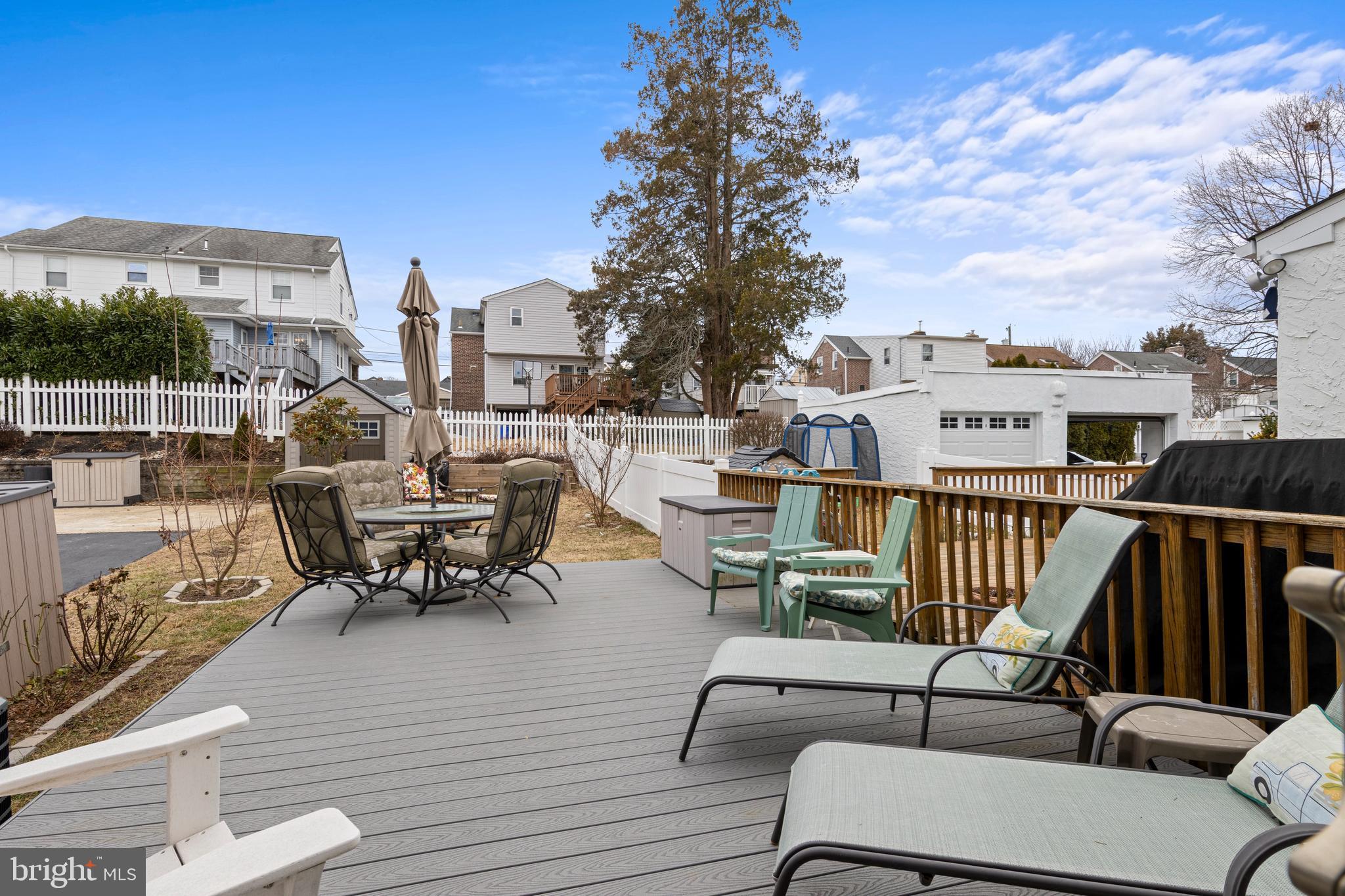 152 Woodbine Road Havertown, PA 19083 - Photo 22 of 36 Rear Deck