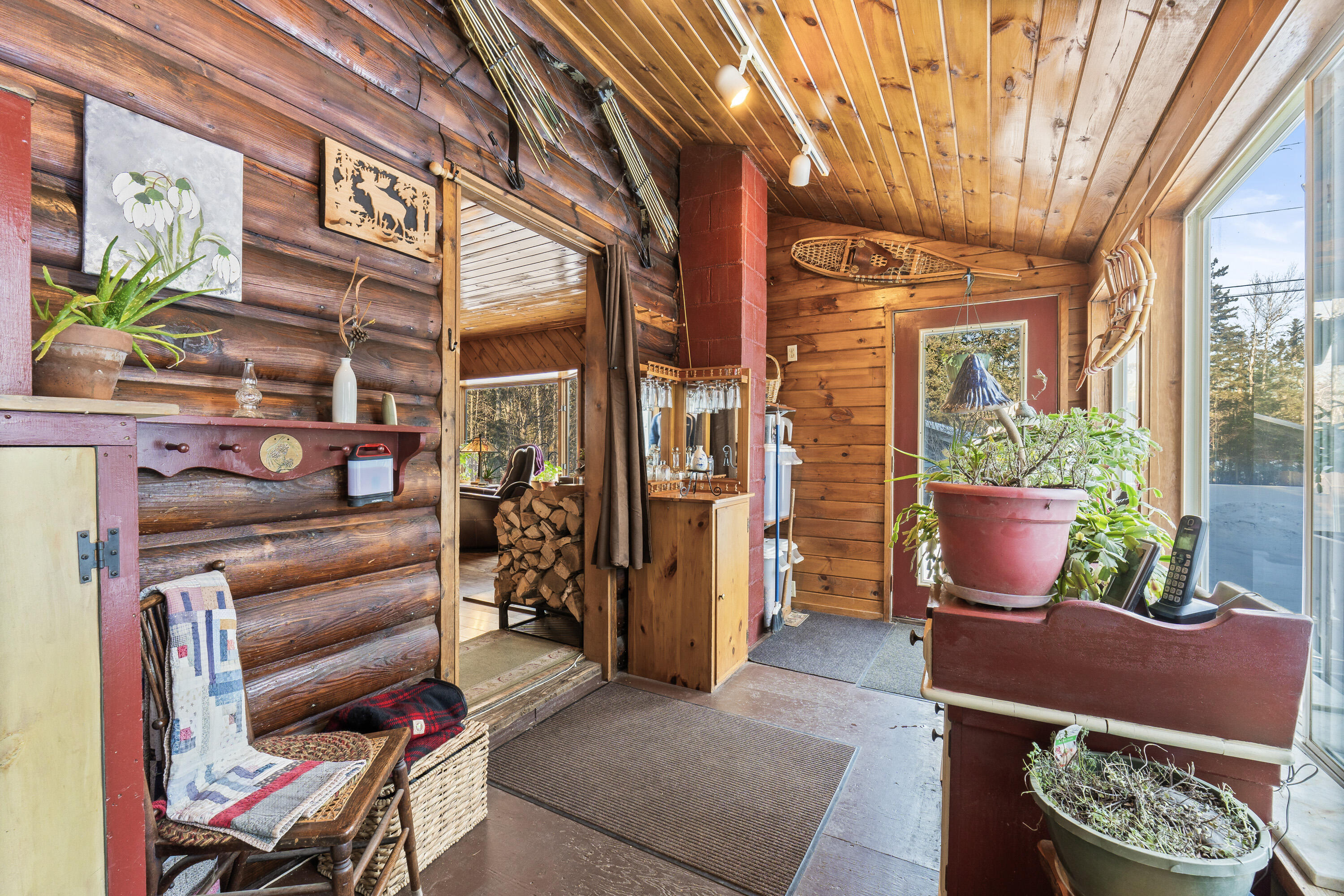 60-66 Gravel Pit Road Eustis, ME 04936 - Photo 5 of 41 Cabin Entry