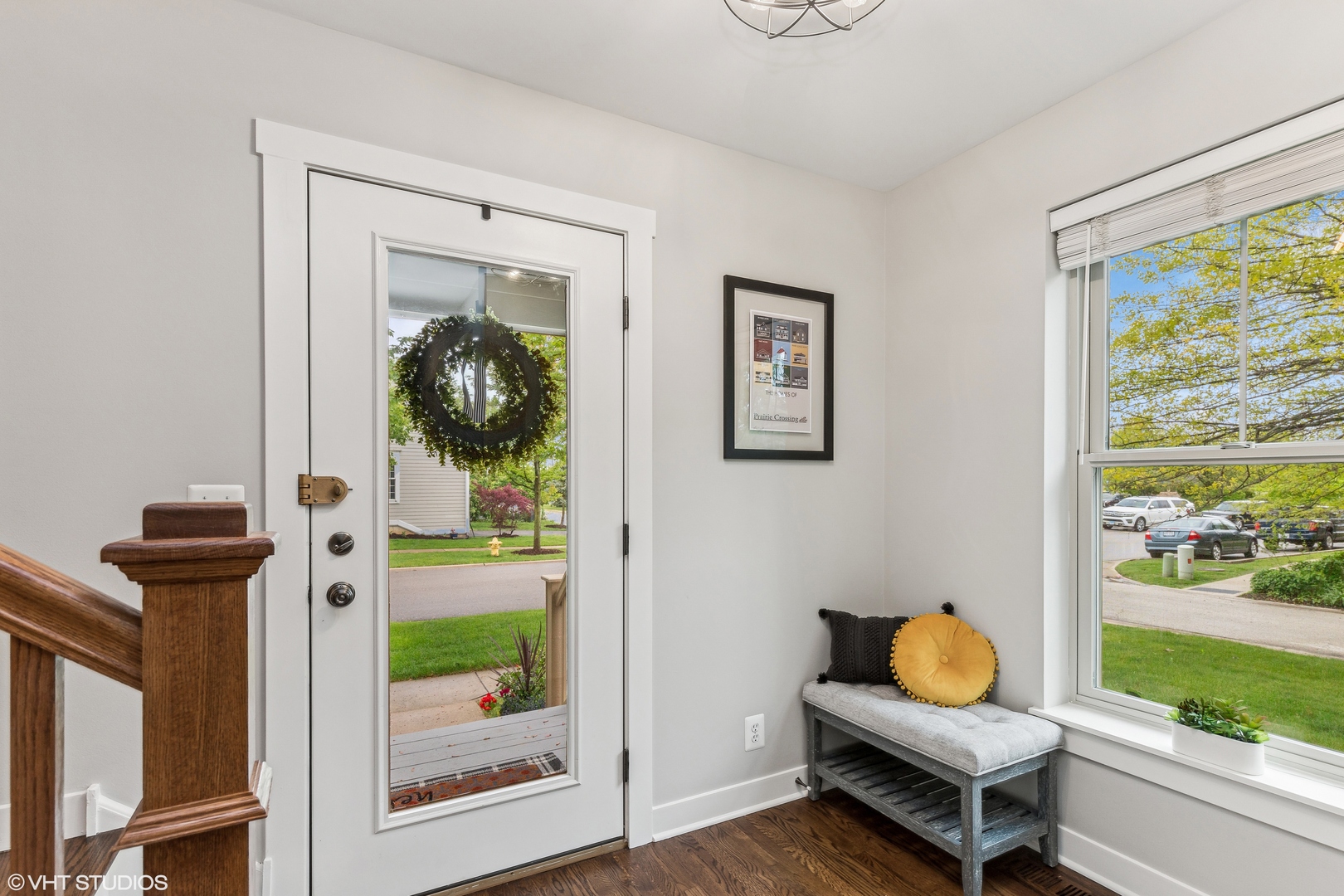 1007 Harris Road Grayslake, IL 60030 - Photo 4 of 32 a living room filled with furniture and a gate