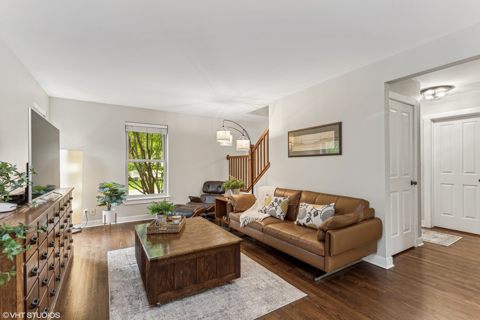 1007 Harris Road Grayslake, IL 60030 - Photo 6 of 32 a living room with furniture and wooden floor