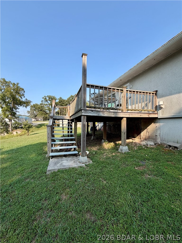 1368 Cedar Ridge Circle Roach, MO 65787 - Photo 36 of 42 back deck