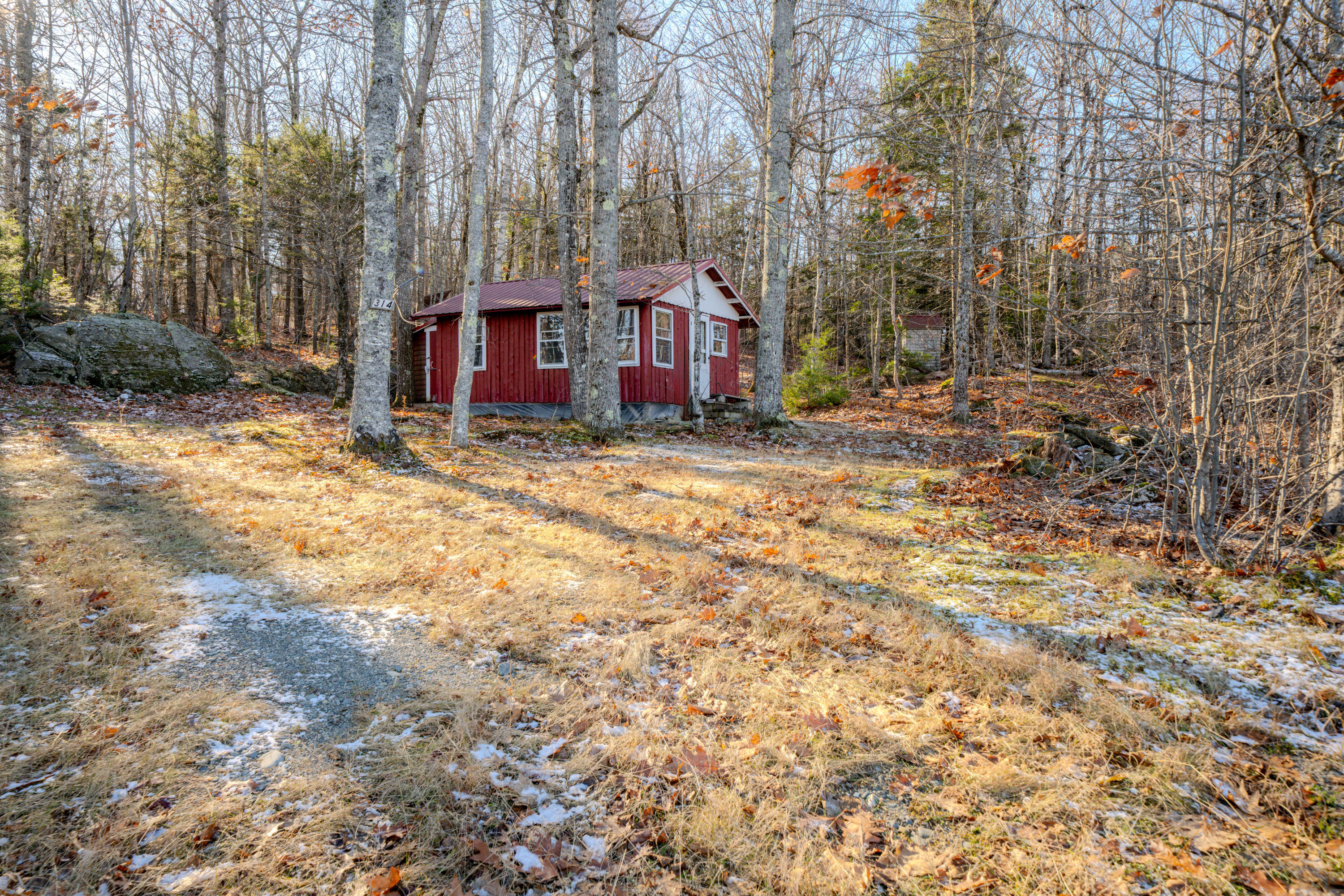 314 Frye Mountain Road Knox, ME 04986 - Photo 11 of 22 Camp Exterior