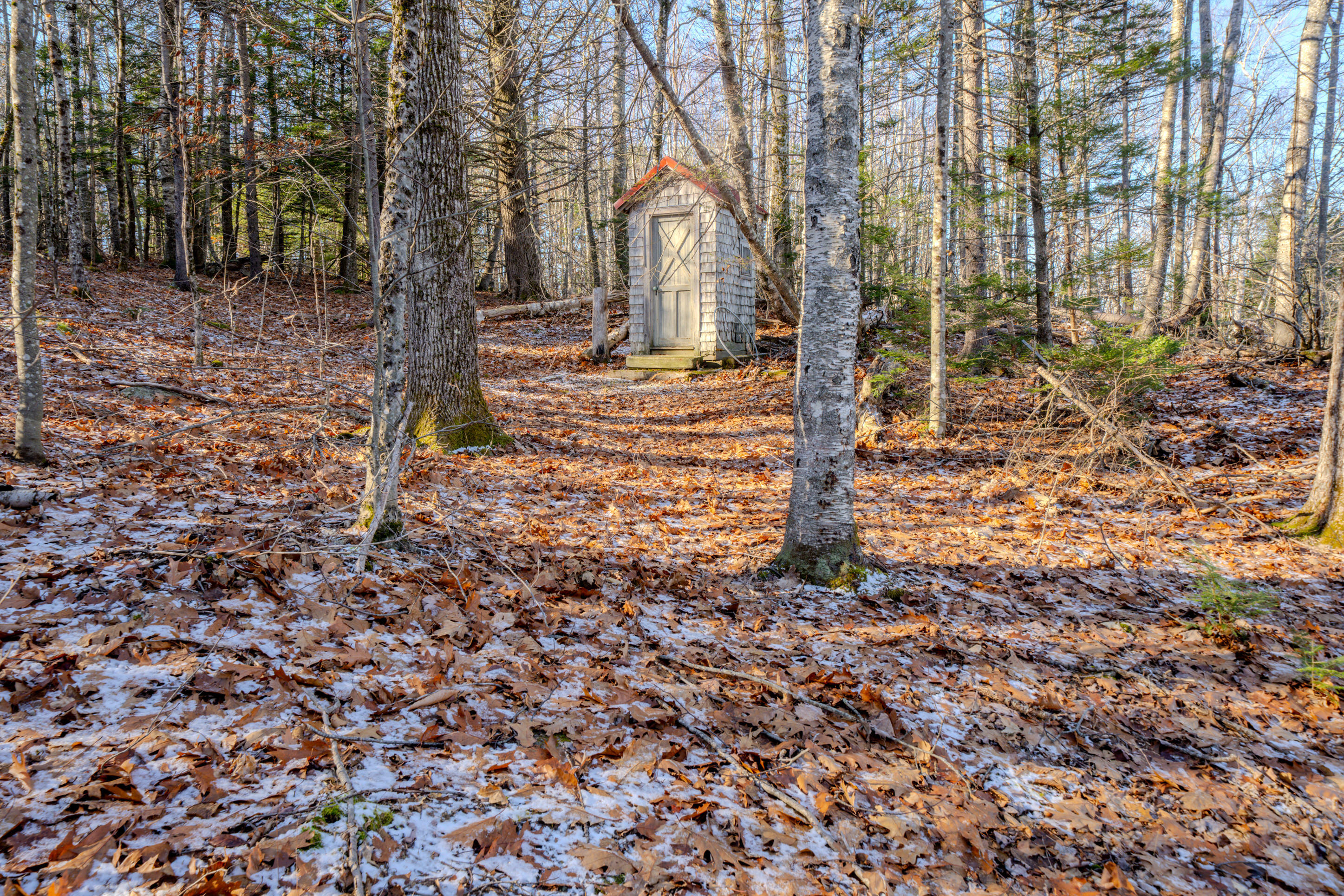 314 Frye Mountain Road Knox, ME 04986 - Photo 14 of 22 Outhouse