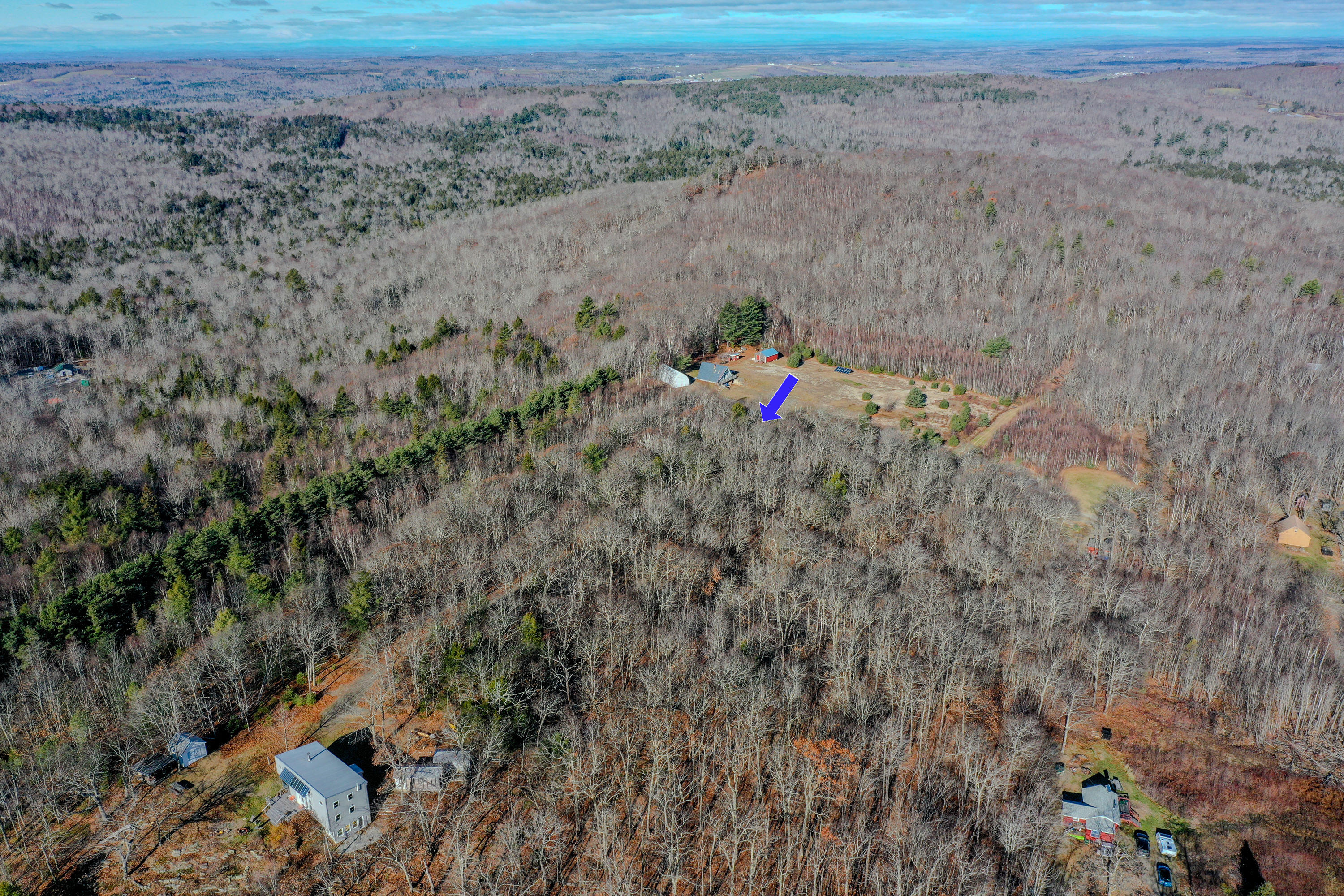 314 Frye Mountain Road Knox, ME 04986 - Photo 18 of 22 Aerial