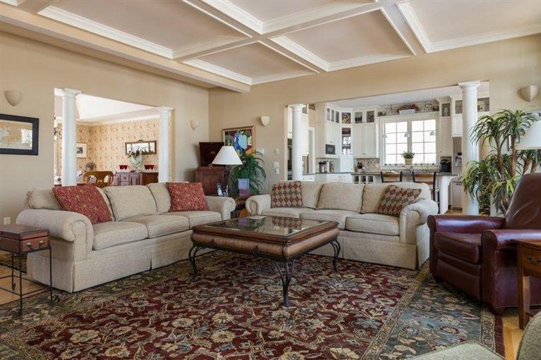 7 Harbor Ridge Road Mashpee, MA 02649 - Photo 15 of 26 a living room with furniture and a large window