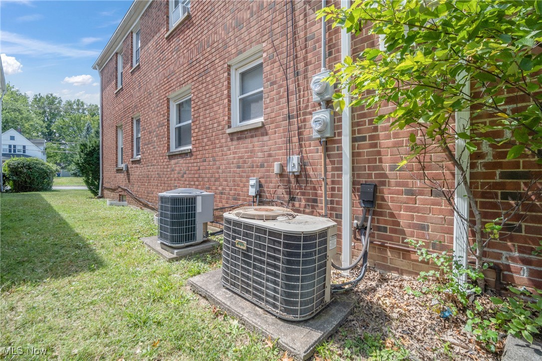 2307 Noble Road Cleveland, OH 44121 - Photo 24 of 29 Exterior details featuring central air condition unit