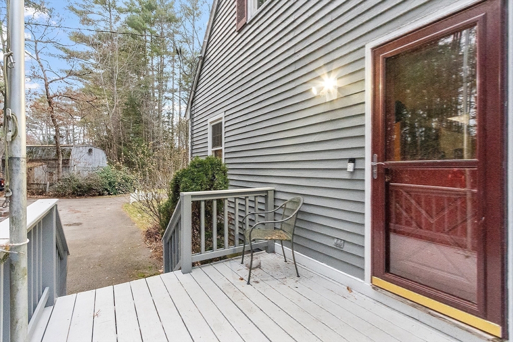 4.5 Old Battery Road Townsend, MA 01474 - Photo 33 of 42 a view of a balcony with furniture