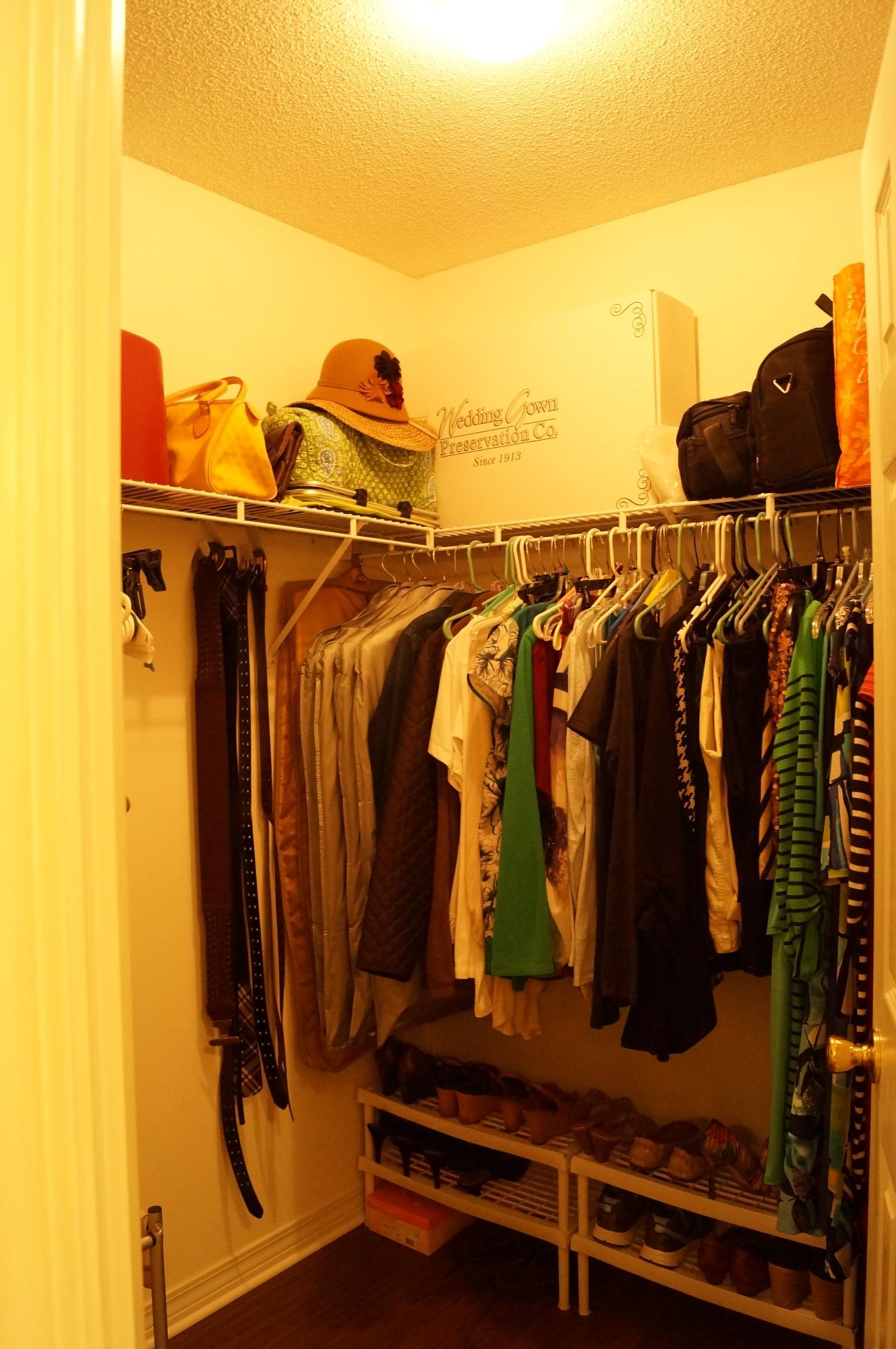 2429 Valley Road Navarre, FL 32566 - Photo 20 of 31 a close up view of walk in closet