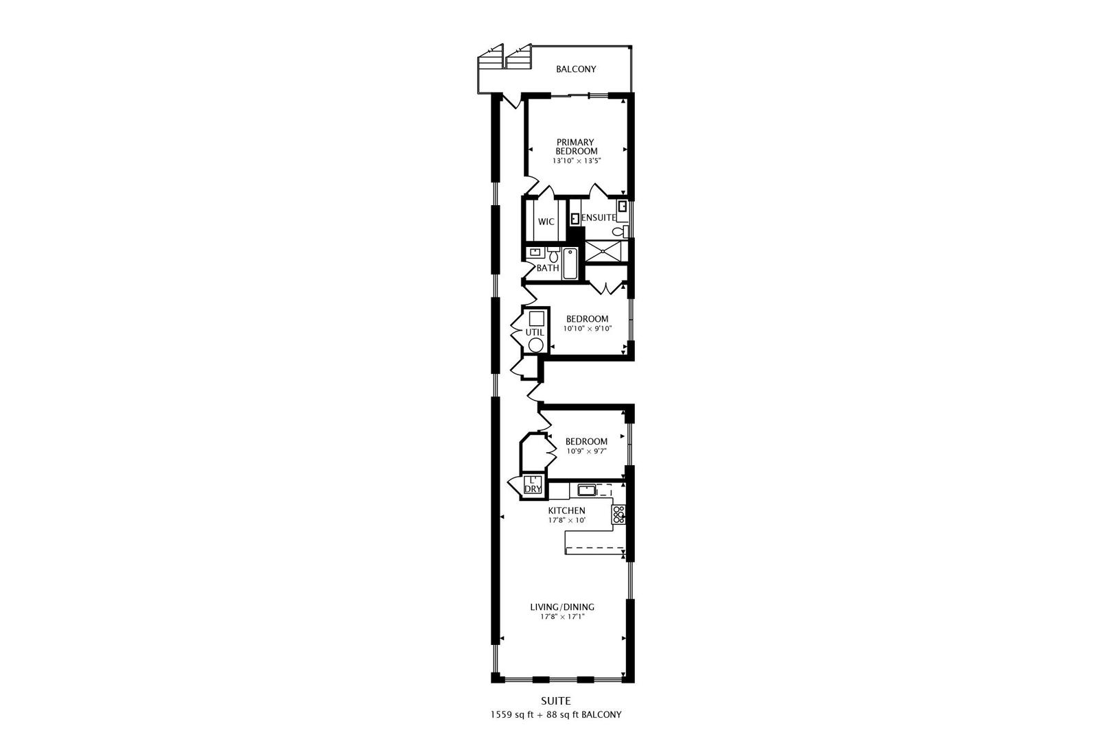 1525 West Fry Street, Unit 2 Chicago, IL 60642 - Photo 32 of 33 a picture of a wall with a white wall