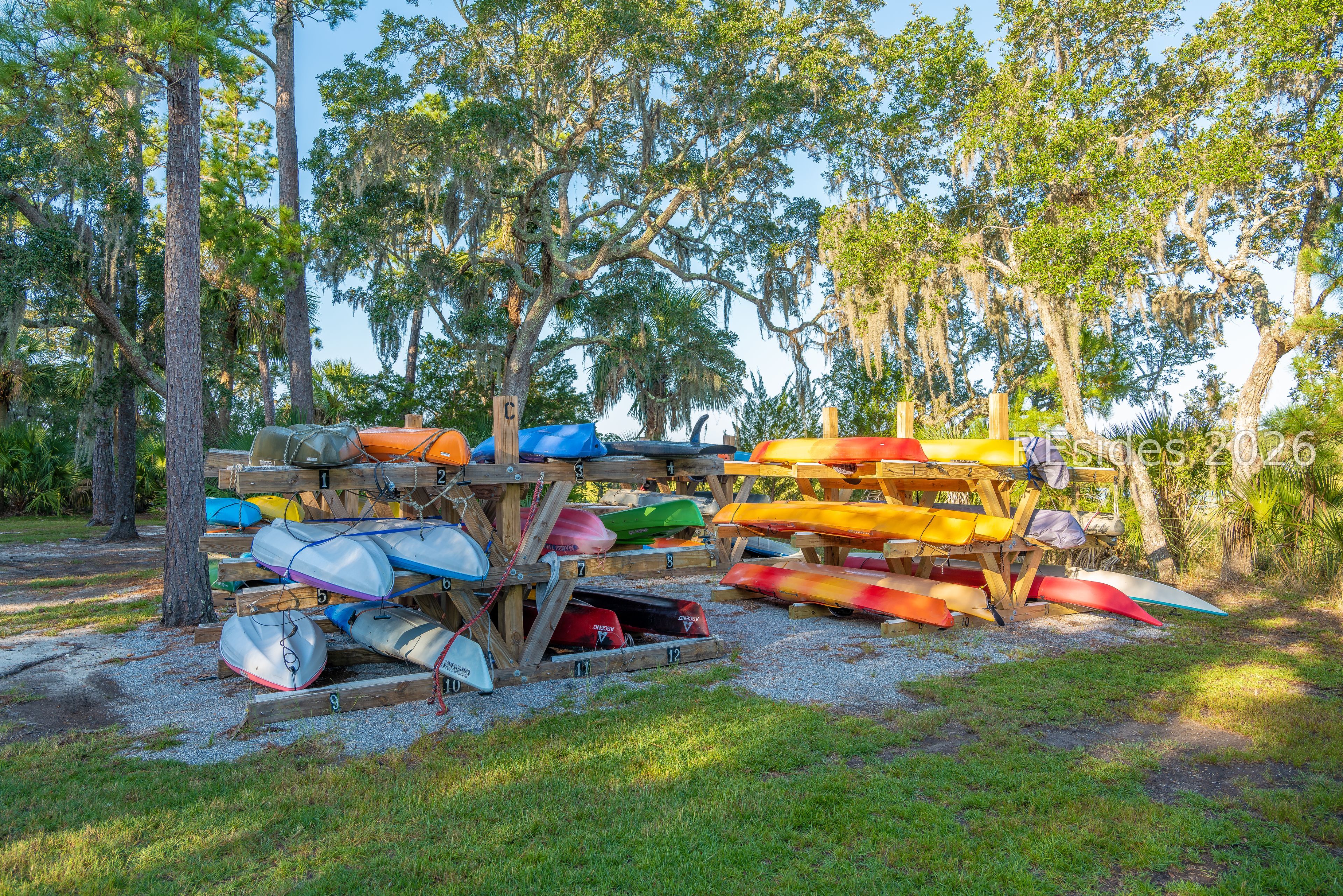 3 Crabtree Lane Bluffton, SC 29910 - Photo 51 of 56 Kayak storage