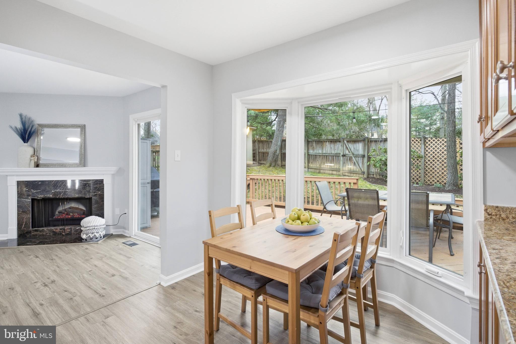 7400 Dorothy Court Springfield, VA 22153 - Photo 12 of 54 a view of a dining room with furniture window and outside view