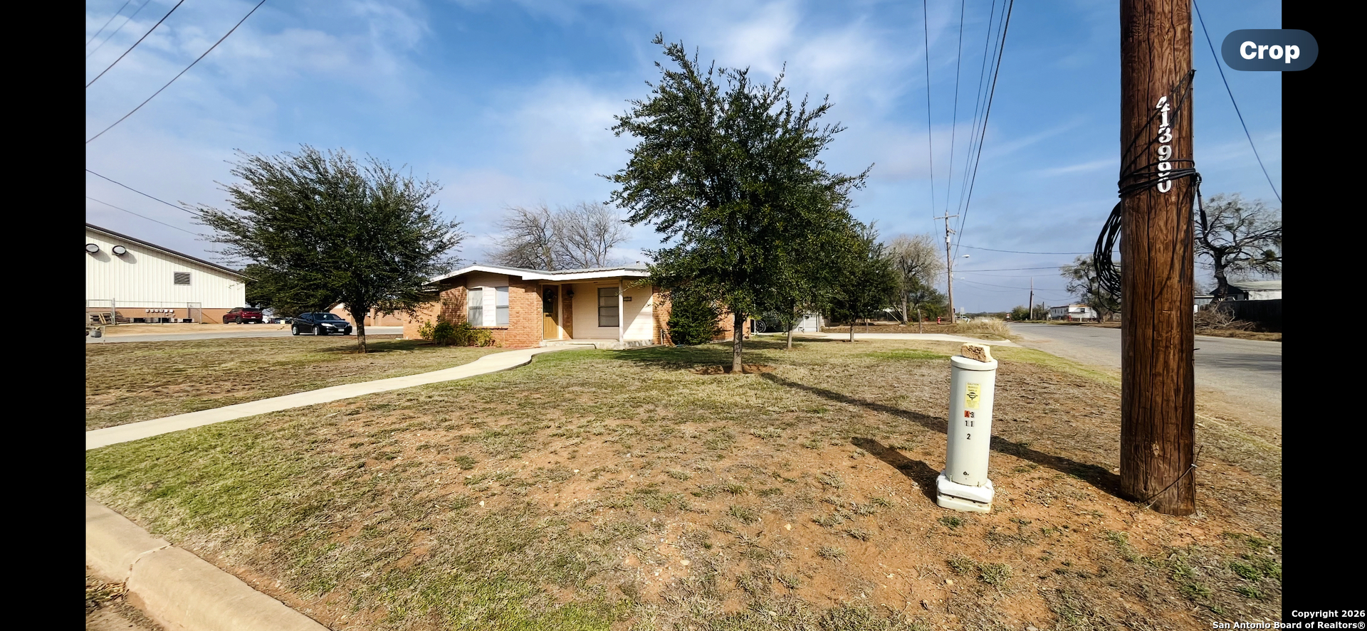 200 West Frio Street Dilley, TX 78017 - Photo 17 of 18 a view of back yard of the house