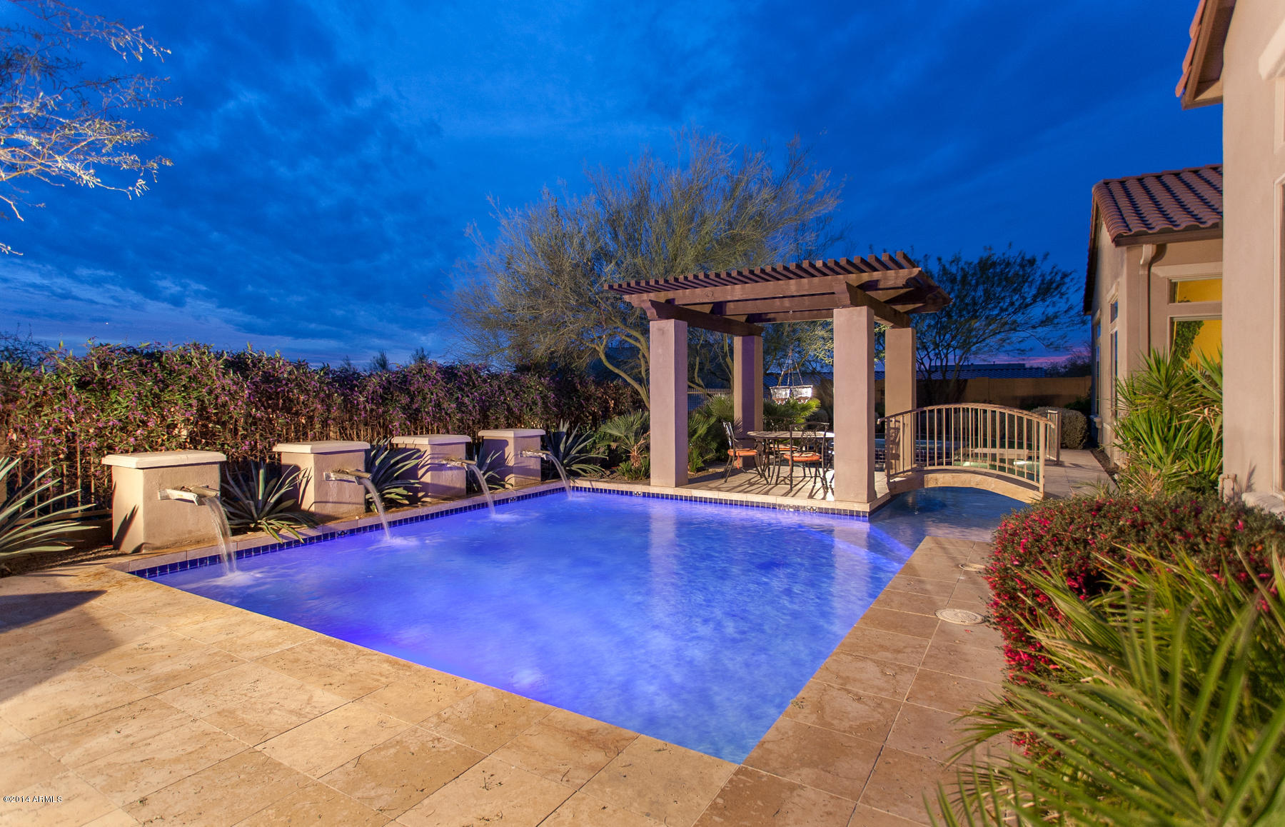 1819 West Red Fox Road Phoenix, AZ 85085 - Photo 1 of 56 Pool Twilight (1)