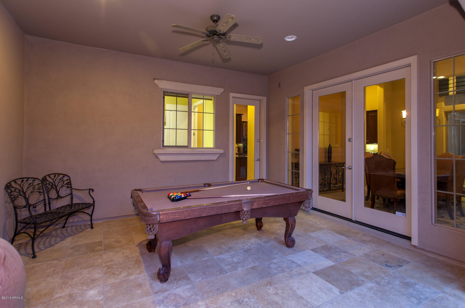 1819 West Red Fox Road Phoenix, AZ 85085 - Photo 9 of 56 Front Covered Courtyard Twilight