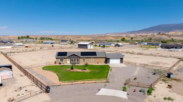 a view of a city from a terrace