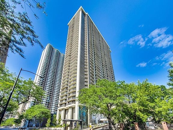 a view of a large building