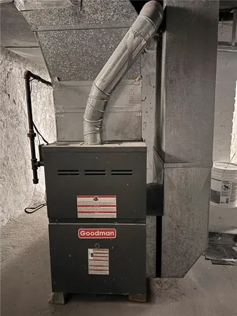 a close up of a fireplace