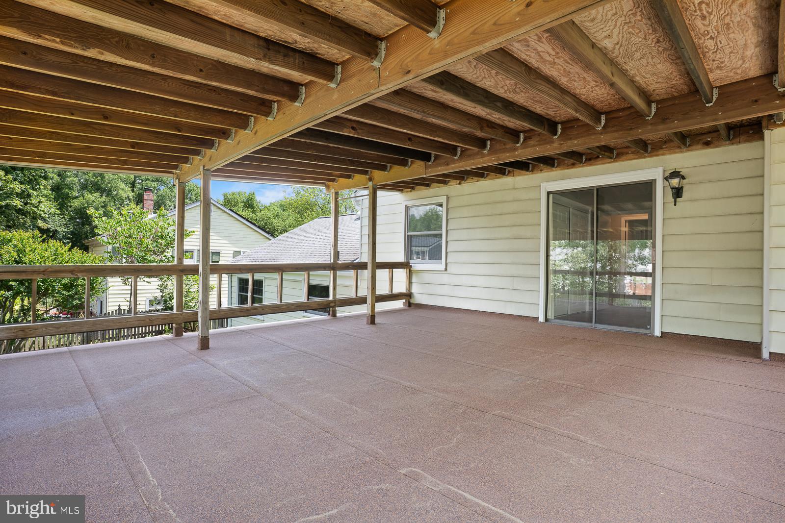 11910 Callow Terrace Laurel, MD 20708 - Photo 26 of 43 Covered Deck off Primary Bedroom