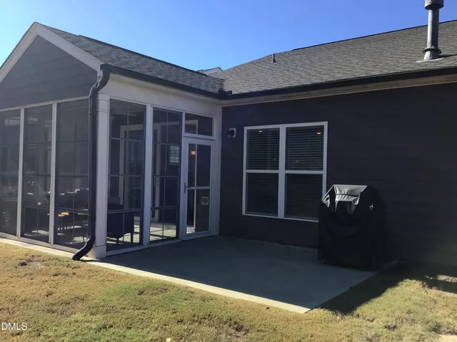 a view of a lobby with furniture