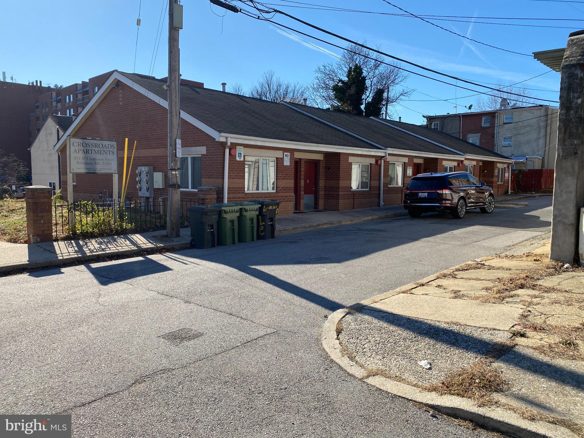 a front view of a house with entertaining space